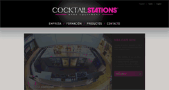 Desktop Screenshot of cocktailstations.com